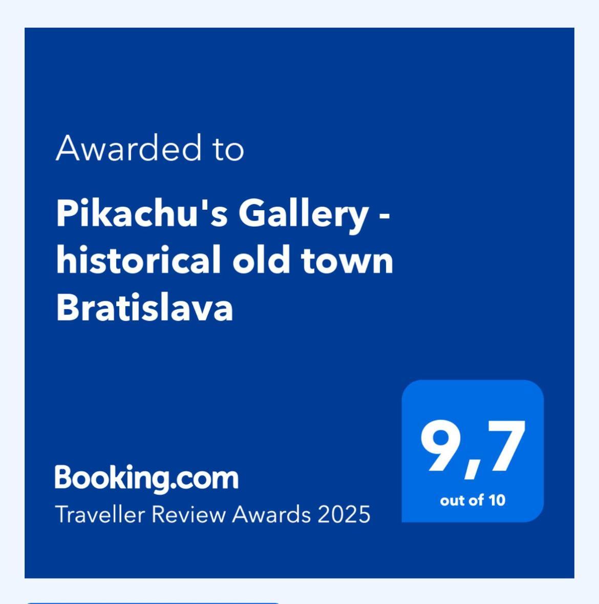 Pikachu's Gallery - Historical Old Town * 布拉迪斯拉发